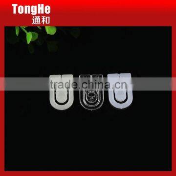 Transparent Color Square Plastic Shirt Clips photo-3