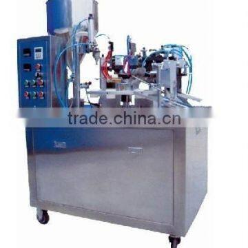 Semiautomatic composite tube filling and end sealing machine FGF-30