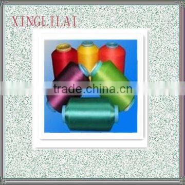 100% polyester twists yarn