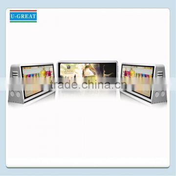 Outdoor Double Side P5 Full Color 3G WIFI Taxi Roof LED Sign/ Car Top Display/Taxi Light Box                        
                                                Quality Choice