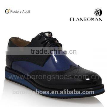 Fashion Brogue Men Casual Leather Shoes Men Shoe for Casual