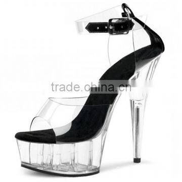 15cm Ultra High Heels Women Pumps Sexy Appliquied Platform Sandals High Heeled Shoes Nightclub Pole Dancing Shoes