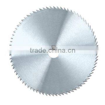 Woodworking HSS saw blade without carbide inserts