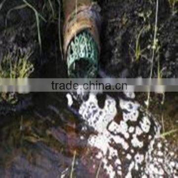 Drainage pipe for wet land