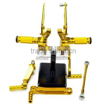 ARS-999 Top Quality CNC Aluminum Motorcycle Passenger Rear Sets for Ducati 999 949 749 photo-3