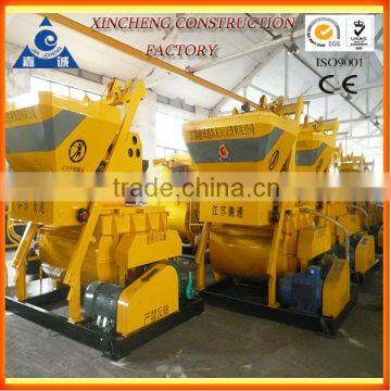 Hot sale electric engine JS500 Self Loading Mobile Concrete Mixer