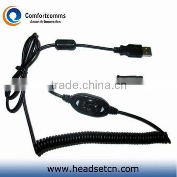 Monaural Noise Cancelling USB Headset Call Center photo-5