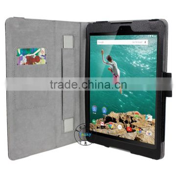 china supplier new product folio case cover for HTC google nexus 9 8.9 inch case cover