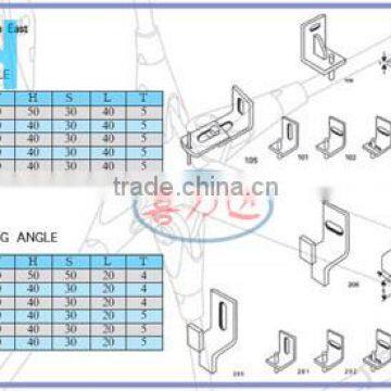 stainless steel metal stone simple bracket