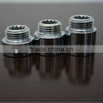 Brass Extension Nipples 1/2M*1/2F Brass Nipple With Electroplate/ Polishing Treatment photo-2
