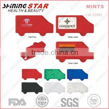 truck shape high quality mints for promotion