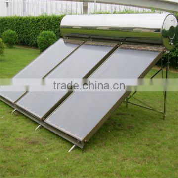 2015 the stainless steel high efficincy flat panel solar water heater