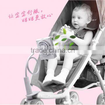 Promotional Hand Fan Baby Carriage Charging Fan Mini Pocket Fan