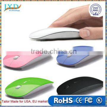 Ultra Thin USB Optical Wireless Mouse 2.4G Receiver Super Slim Mouse For Computer PC Laptop Desktop