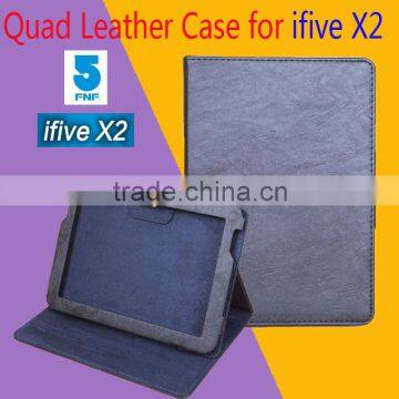 leather Case For 8.9'' FNF iFive X2 CoverGood Quality Stand Case