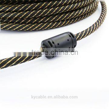 Gold-plated Male to Male HDMI Extension Cable 2.0 With Gold-plated&nylon Braided