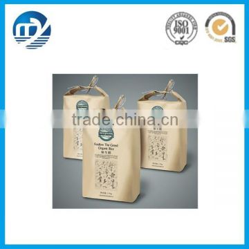 High quality food packing kraft paper bag as gift