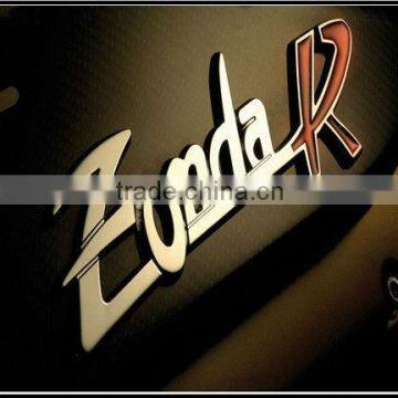 High quality ABS car logo badge car Emblem with embossed logo