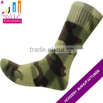 Jungle Green Army socks Whole terry socks