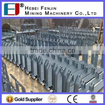 Material Handling Equipment Parts TD 75 Standard Roller Frame For Supporting Conveyor