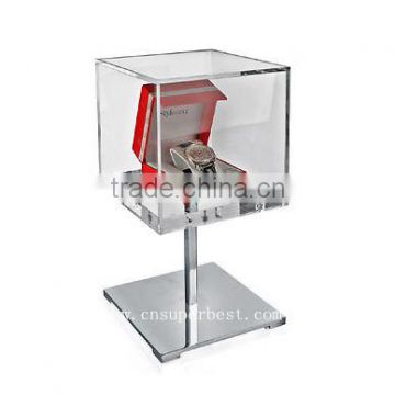 Wholesale luxury retail Acrylic & Chrome Counter Cube