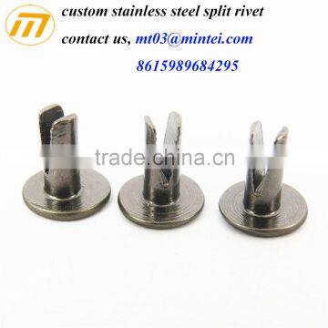 Custom Precision Turning Brass Split Rivet photo-2