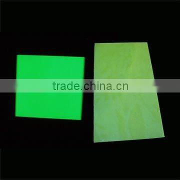 photoluminous plate/glow in the dark sheet/photoluminescent sheet