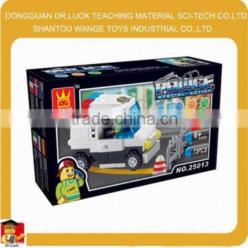 DIY Building Blocks City Police Toy plastic diy building blocks