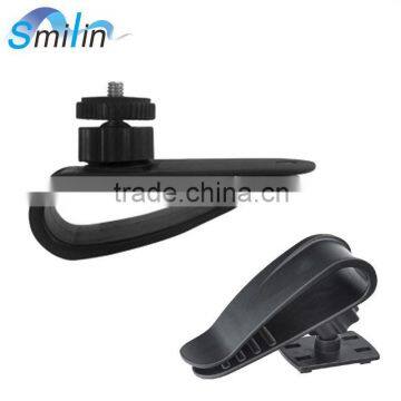 360 degree rotatable Car Sun Visor Mounting Bracket for Camera DVR K6000 F900 K2000