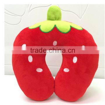 Strawberry Kids U Shape Travel Neck Rest Pillow