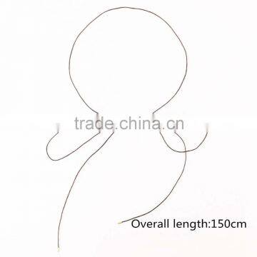 Delicate Simple Cord Knot Bow Cheap Necklace photo-6