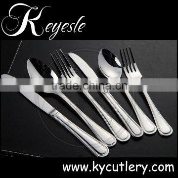 cheap cutlery for hotel stainless steel tableware