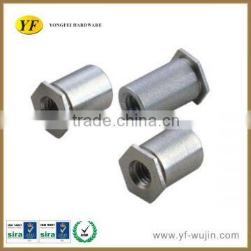 Small Brass Knurled Threaded Reducing Insert photo-2