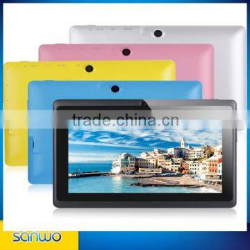 7 inch tablet PC A33 quad core wifi bluetooth MID