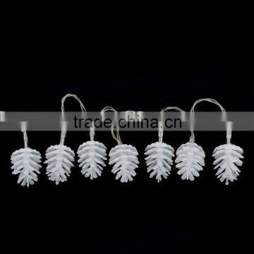 New Christmas Light 2.2M 20 LED Ultra Bright LED String For Holiday Decoration Warm White Pinecone Lamp Fairy String Light photo-5
