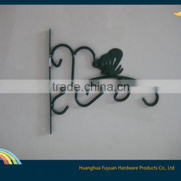 wrought iron hanging hook for garden