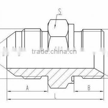 Hydraulic hose and fitting/pipe steel pipe/zinc carbon