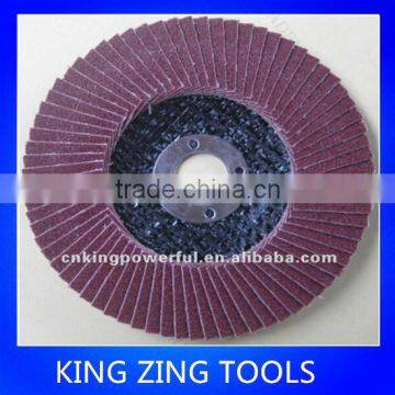 Brown aluminum oxide flap wheel for metal Abrasive Flap Wheel for Polishing