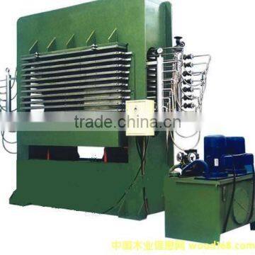 500 ton 15 layers hydraulic hot forming press machine heat press machine