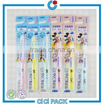 OEM hot stamping blister child toothbrush packaging box