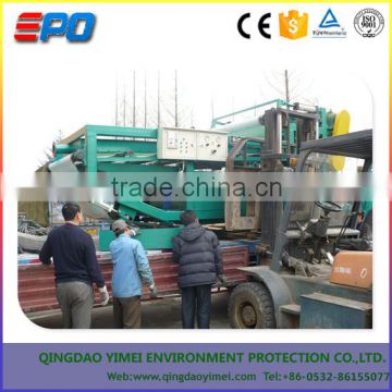 HOT sludge filter dewatering belt press