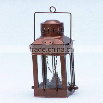 Antique Brass Chiefs Oil Lamp / Oil Lamp, Brass Lamp 1833