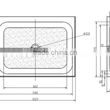SUNZOOM Shower Tray Stainless,shower Tray,deep Shower Tray photo-2