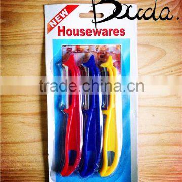 5.5" Hot Sale Good Shape Plastic Vegetable Peeler Fruit Grater BD-G226 photo-2
