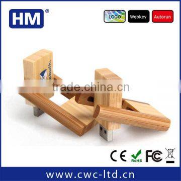 OEM wooden usb pen drive 512gb gifts