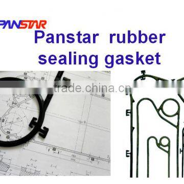 Heat exchanger VITON NBR EPDM FPM FKM Rubber sealing gasket supplier