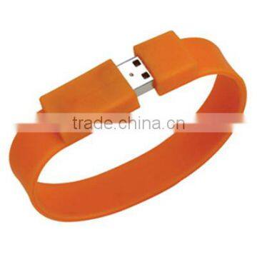 Silicone Wristband Bracelet USB 2.0 Memory Stick Flash Pen Drive 8GB U-Disk New photo-3