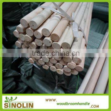 Good quality natural wooden mop stick