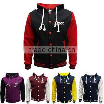 Varsity hoodie jacket