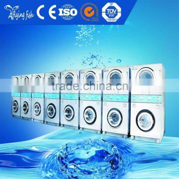 4.8kg to 20kg Laundry commercial double stack washer and dryer machine